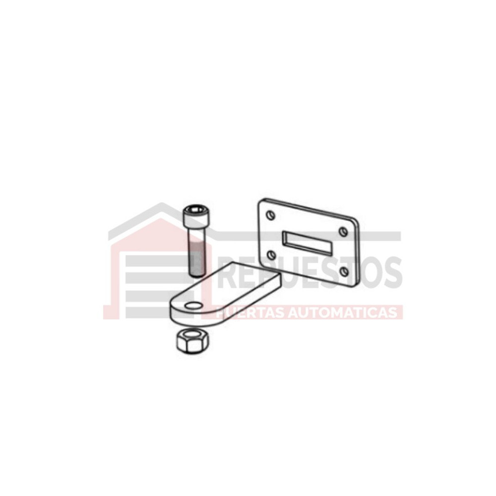 KIT SOPORTE PUERTA BATIENTE MOTOR ECO360 ⭐ MEDVA PRECIOS